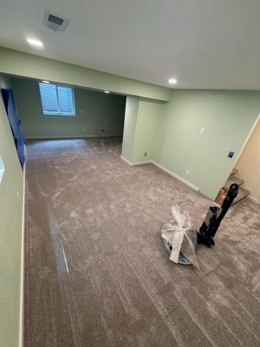 Mushroom Colored Carpet Installation in Fort Collins, CO
