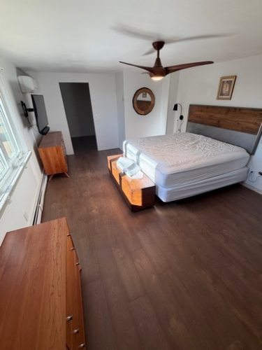 Fort Collins Laminate Flooring Installation – Oak Crest Wood Acres Brown