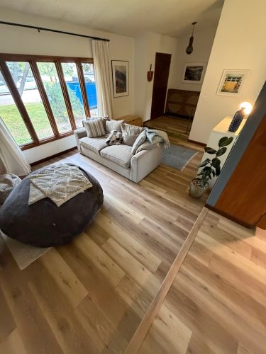 Fort Collins, CO: 1240 Sq. Ft. Laminate and Vinyl Flooring Installation