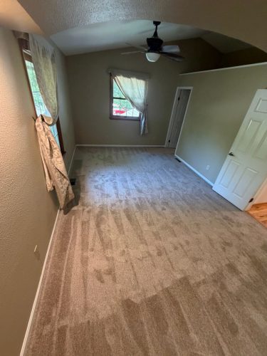 Fort Collins Carpet Installation | Raw Wood Bedroom  Great Room Transformation