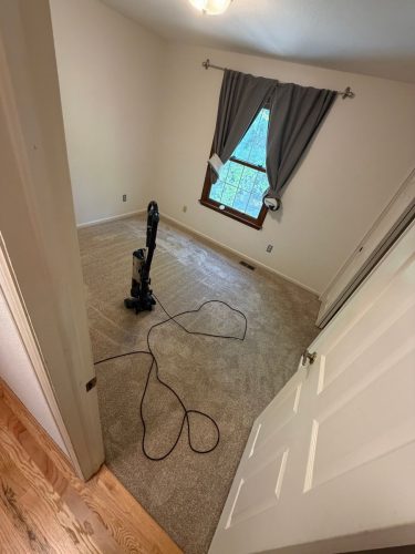 Fort Collins Carpet Installation | Raw Wood Bedroom  Great Room Transformation