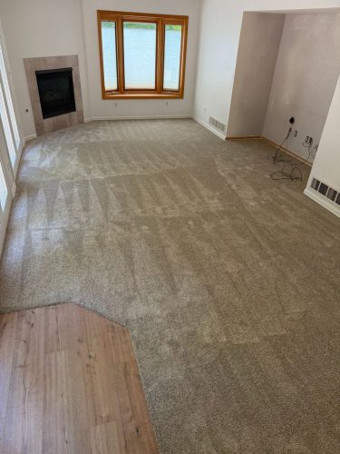 Fort Collins Carpet Installation | Raw Wood Bedroom & Great Room Transformation